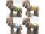 Adjustable Cartoon Animals Pet Dog Diapers Washable Males Absorbent For Dog Carousel 5