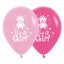 Baby Shower Decorations It's a Girl Pink Balloons x 6 Party Supplies For Helium Carousel 1