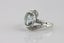 Stunning English 9ct white gold Aquamarine & Diamond ring Carousel 4