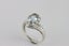 Stunning English 9ct white gold Aquamarine & Diamond ring Carousel 6