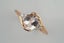 SUBERB Pretty In Pink Morganite & Diamond in 9ct Rose Ring Carousel 3
