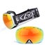 Anti-fog UV Ski Snowboard Goggles Windproof Glasses - Orange Carousel 1