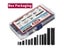 435Pcs Roll Pin Set Elastic Cylindrical Cotter Pins Carbon Steel Hollow Carousel 3