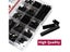 435Pcs Roll Pin Set Elastic Cylindrical Cotter Pins Carbon Steel Hollow Carousel 4