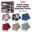 180GSM Extra Large Polar Fleece Throw Blanket 150 x 200cm Carousel 2