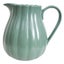 French Country Farmhouse Kitchen Belle Green Large China Jug Carousel 1