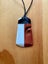 SMALL LASHED WOOD BONE TOKI PENDANT Carousel 2