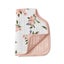 Little Unicorn Muslin Burp Cloth - Watercolour Roses Carousel 2