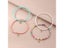 4PCS/SET Bohemian Multilayer Anklet Women Summer Beach Jewelry Gift Carousel 5