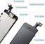 Screen LCD Front replacement for iPhone 5 Carousel 7