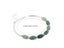 Ruifan Oval Natural Stone Green Jade Pure 925 Sterling Silver Bangle Bracelets Carousel 10