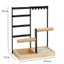 4-Tier Hanging Jewelry Organizer Necklace Stand Holder Carousel 3