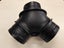Plastic vent duct Y-BRANCH 150X150X150mm Carousel 1