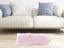 Pink 50x80cm Floor Rug Soft Faux Fur Rug Chair Couch Area Rug Bedside Carpet Carousel 1