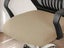 2 X Office Chair Covers Stretch Dining Chair Seat Cushion Slipcover Khaki Carousel 4