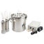 Rechargeable 5L Milking Machine Battery Milker Powered Pulsation Milker for Goat Carousel 5