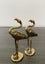 Antique Bronze Flamingo Figurines Ornament Brass Sculptures Metal Decor Carousel 4