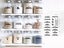 132 Pcs Pantry Labels Stickers Set for Kitchen Food Storage Jar Carousel 1