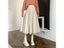 Lucyever Vintage Brown High Waist Pleated Skirt Women Korean Fashion College Carousel 3