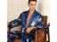 Luxury Dragon Print Men's Kimono Black Satin Long Robe Sets Summer Ultra Thin Carousel 8