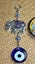 Turkish Evil Eye Metal Wall Hanging Colorful Elephant-21 - Purple Carousel 1