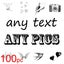 100 LARGE Personalised return address label adhesive custom sticker 61x50mm Carousel 1