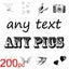 200 LARGE Personalised return address label adhesive custom sticker 61x50mm Carousel 1