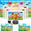 YT200 Black Mini Portable Projector with 60-inch Projection Drawing Size Carousel 10