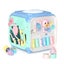 Early Education Musical Activity Cube Toy Activity Centre Toy Carousel 5