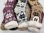 6 Pairs Womens Slipper Fuzzy Socks Winter Super Warm Soft Socks with Grippers Carousel 3