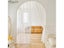 French Lace Curtain For Living Room White Floral Tulle For Bedroom Kitchen Carousel 1
