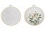 2X Style 1+2 DIY Plants Pattern Transparent Embroidery Kit Beginner Craft Set Carousel 3