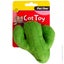Pet One Cat Toy - Plush Cactus Green 11.5cm Carousel 1