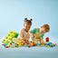 LEGO DUPLO: Deluxe Brick Box - (10914) Carousel 2