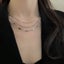 Three-layered Necklace Geometric Irregular Design Fashion Necklace Carousel 2