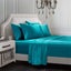 4 Piece Satin Bedding Sheet Pillowcase Sets Luxury Rich Silk Silky Super Soft Carousel 6