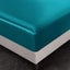 4 Piece Satin Bedding Sheet Pillowcase Sets Luxury Rich Silk Silky Super Soft Carousel 8