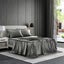 4 Piece Satin Bedding Sheet Pillowcase Sets Luxury Rich Silk Silky Super Soft Carousel 3