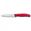 Victorinox Paring Knife, 10 Cm Pointed Tip, Wavy Edge, Classic, Red Carousel 1