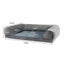 Pet Bed Sofa,Dog Beds Bedding Soft Warm Mattress Cushion Pillow Mat Carousel 3