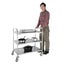 Vogue Stainless Steel 3 Tier Clearing Trolley Large F995 Carousel 3