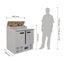 Polar G-Series Pizza Prep Counter Fridge 254Ltr Carousel 2