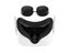 VR Silicone Face Cover Lens Cover with Joystick Cover for Oculus Quest 2 Black Carousel 3