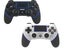 2 X Black White Wireless Bluetooth Game Controller Compatible with PS4 Carousel 1