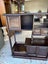 Vintage Solid Rosewood Oriental Display Cabinet Carousel 9