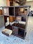Vintage Solid Rosewood Oriental Display Cabinet Carousel 10