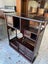 Vintage Solid Rosewood Oriental Display Cabinet Carousel 12