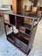 Vintage Solid Rosewood Oriental Display Cabinet Carousel 13