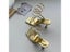 Fashion Gold Women High Heels Sandals Thin Low Heel Narrow Band Rome Sandal Carousel 5