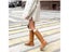 Meotina INS Genuine Leather Boots Women Knee High Boots Design Platform Riding Carousel 10